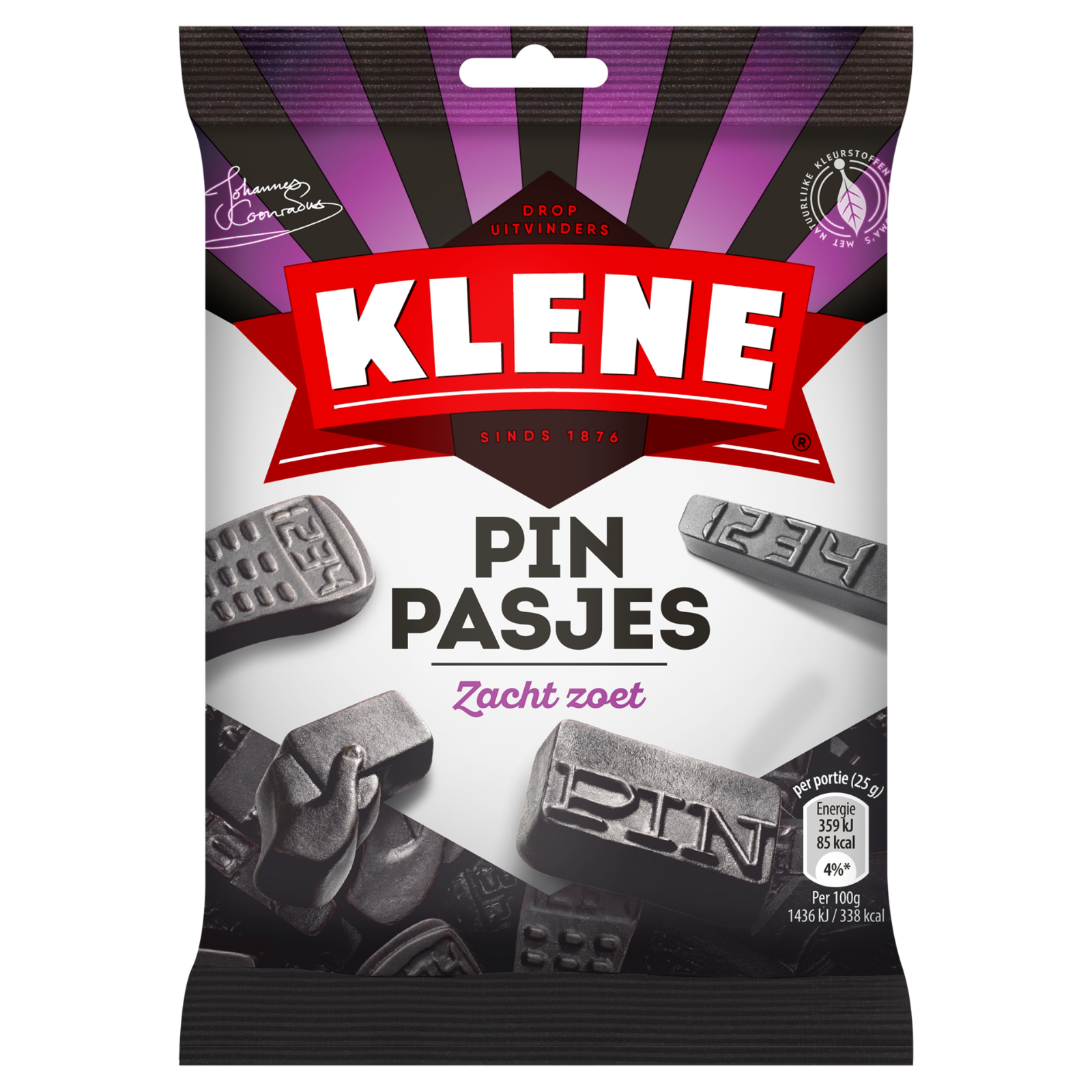 Klene pinpasjes (12x120 gram)