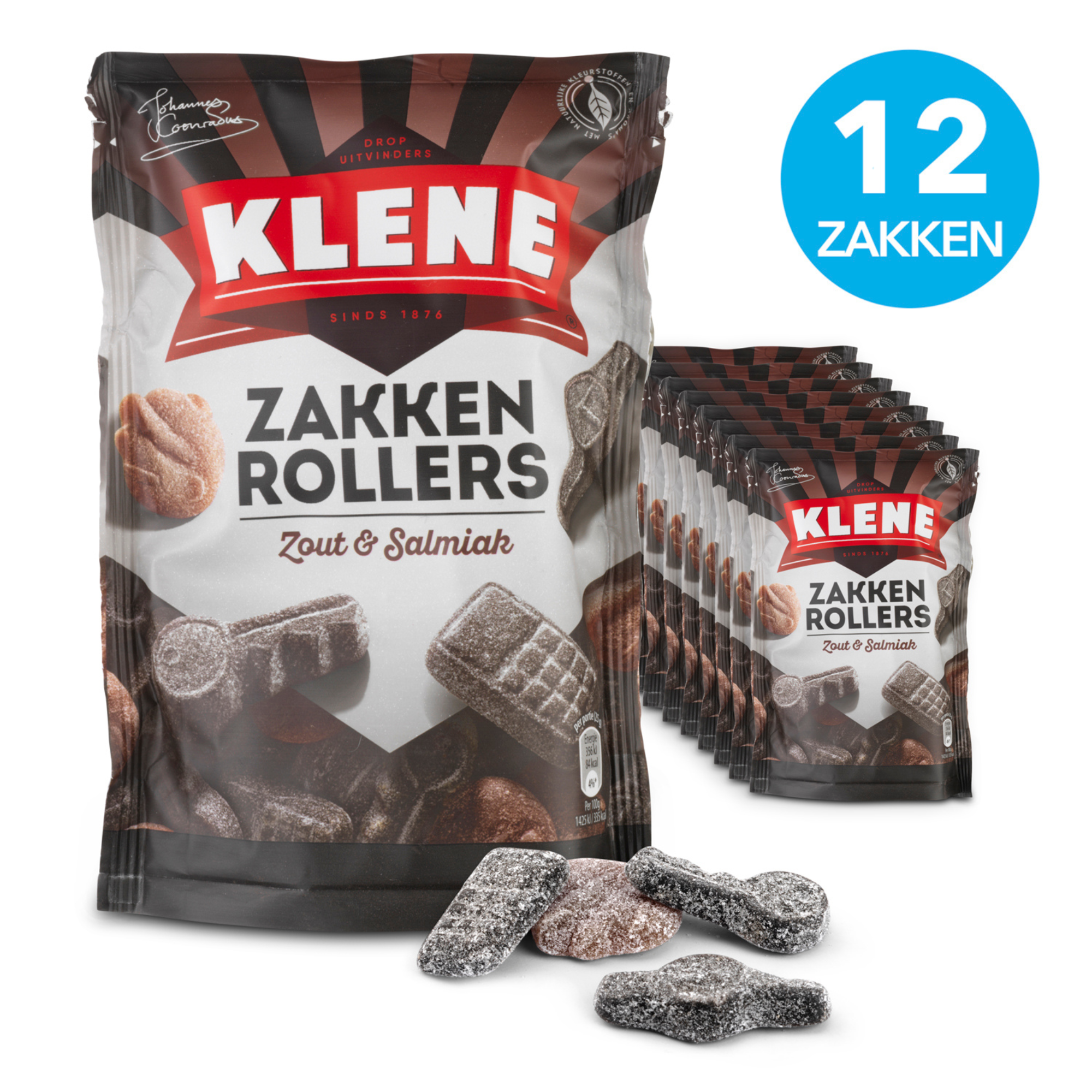 Klene zakkenrollers (12x120 gram)