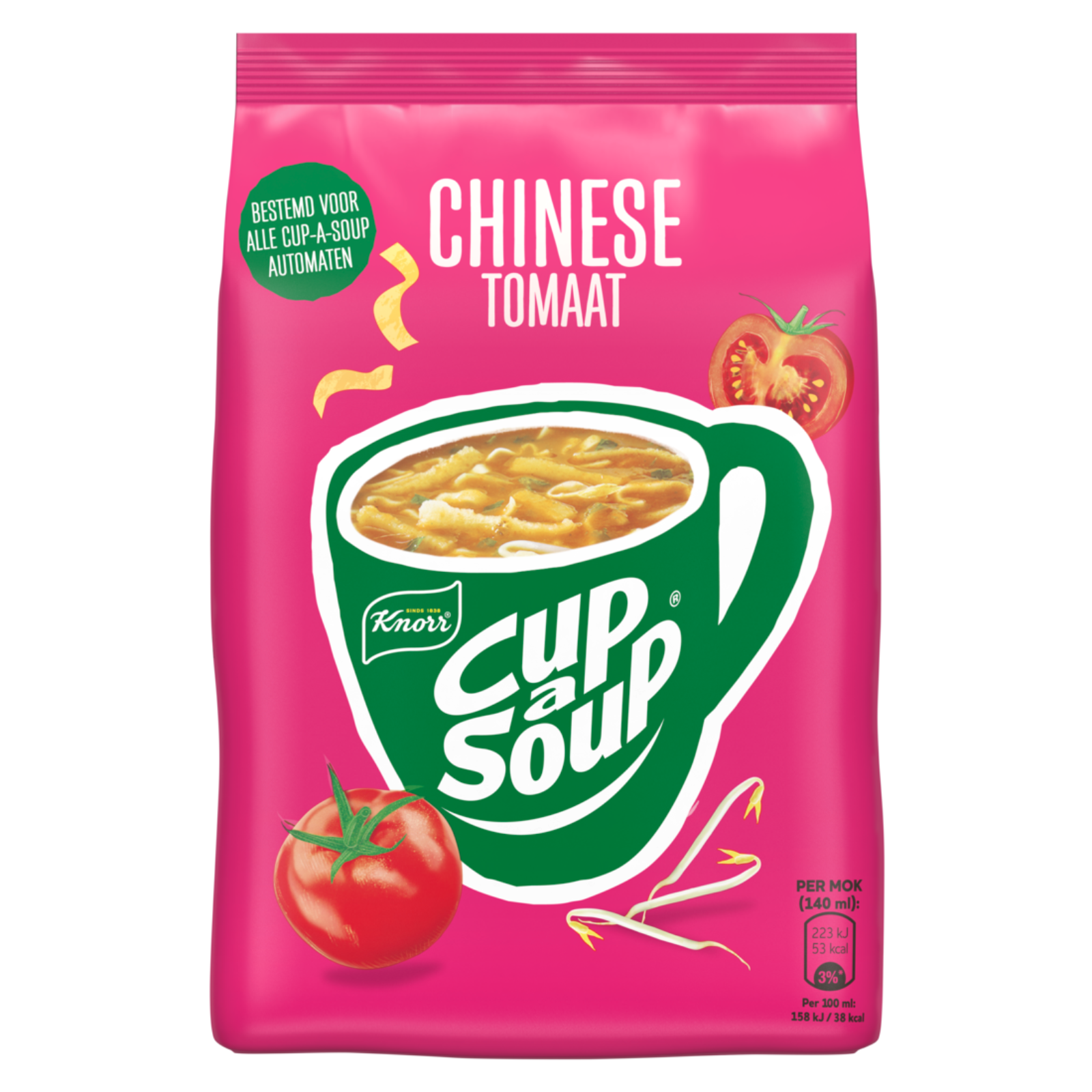 Knorr cup-a-soup vending chinese tomaat (4 zakken)