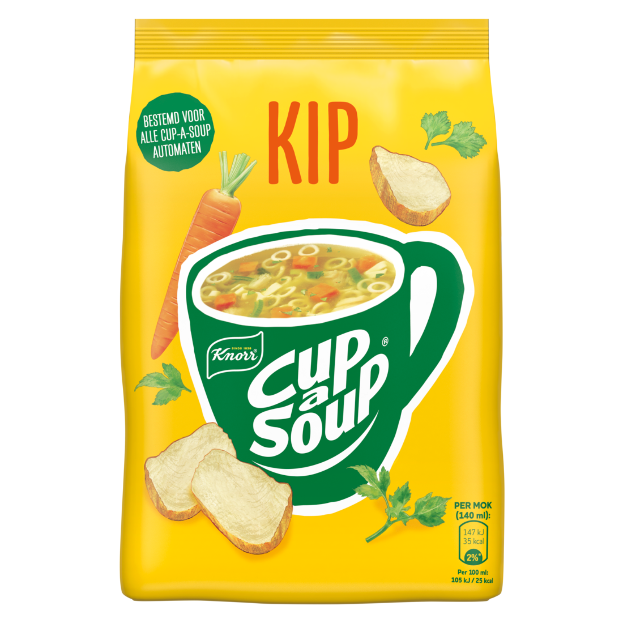 Knorr cup-a-soup vendingzak kip (40-porties)