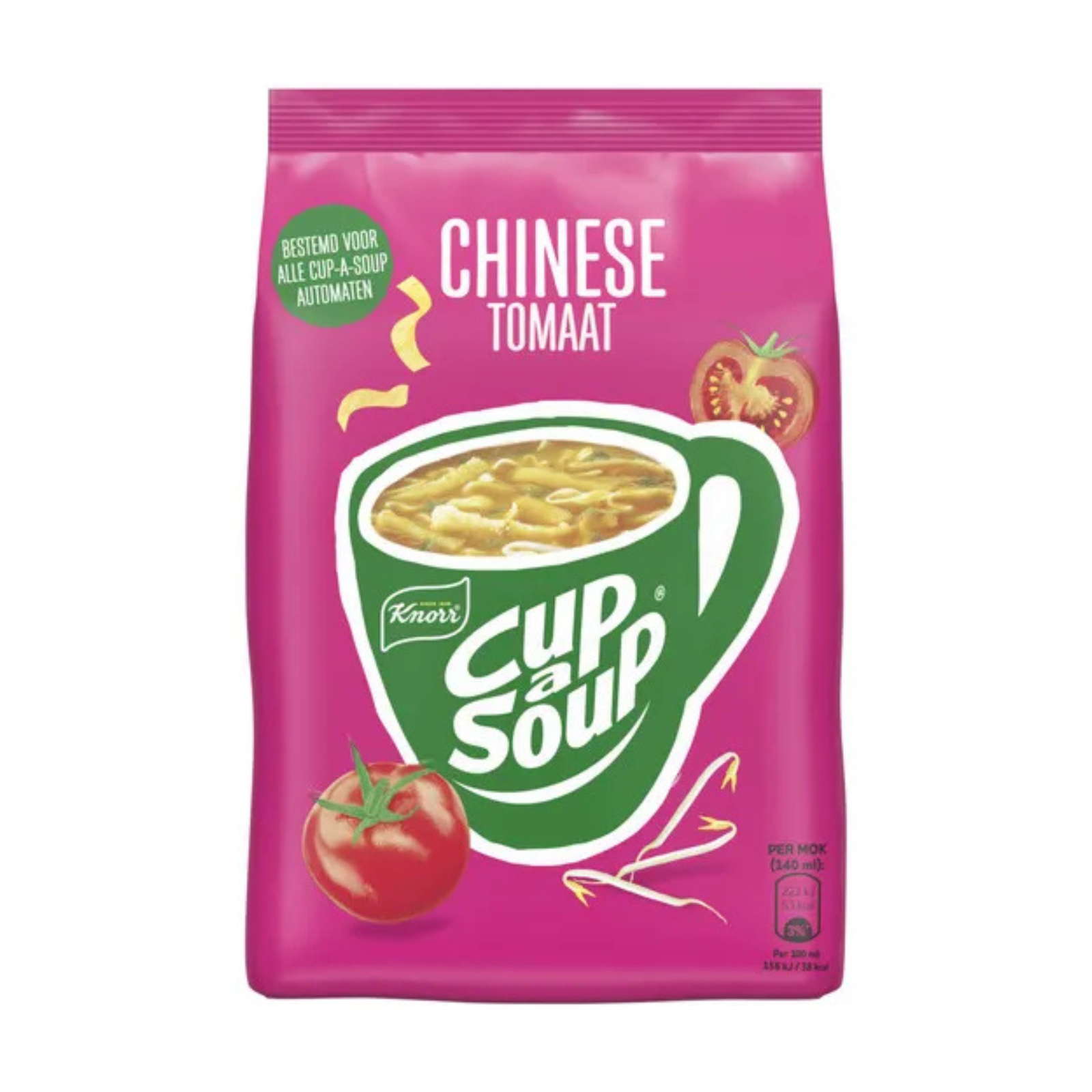 Knorr cup-a-soup vendingzak chinese tomaat (40-porties)