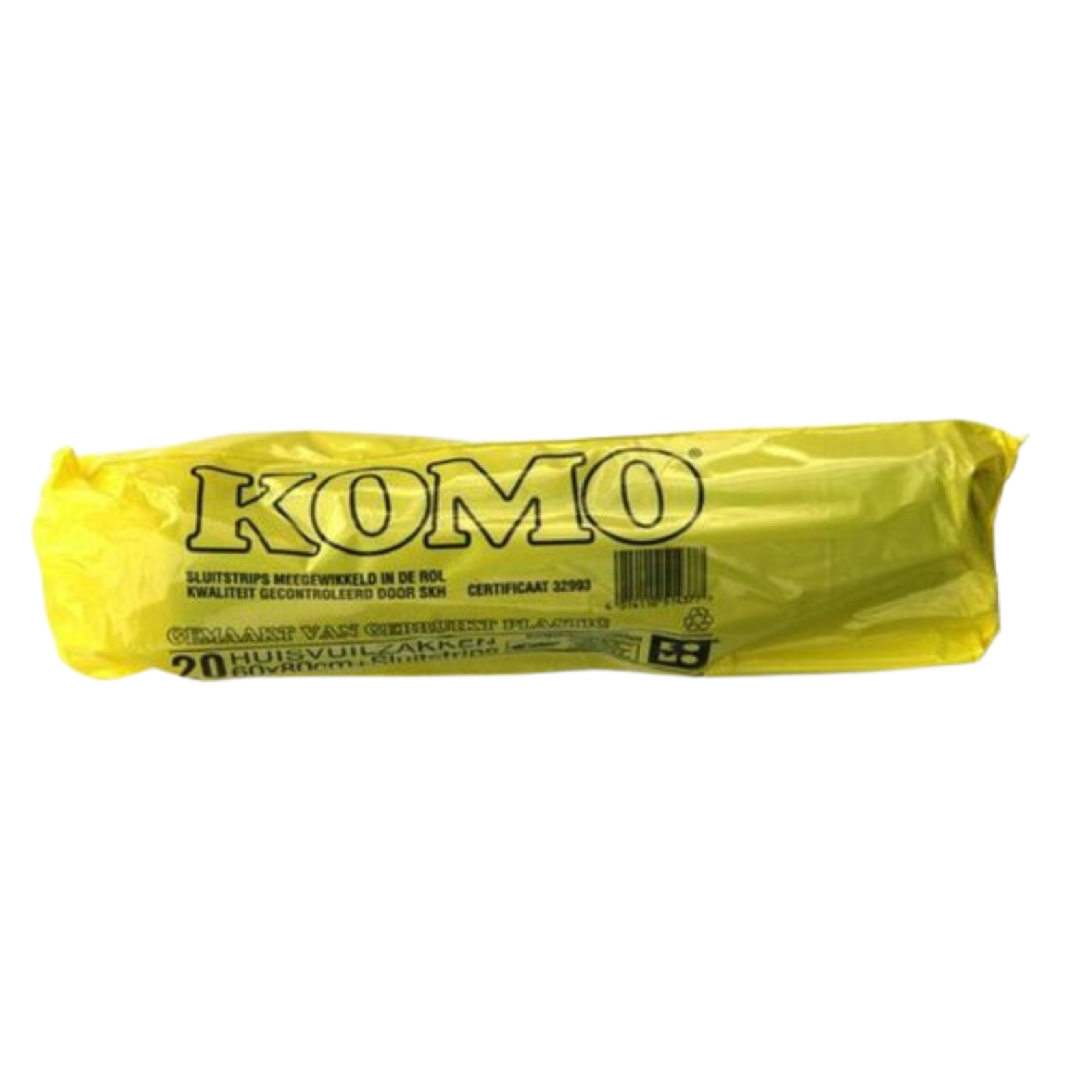 Huisvuilzakken komo grijs 20st