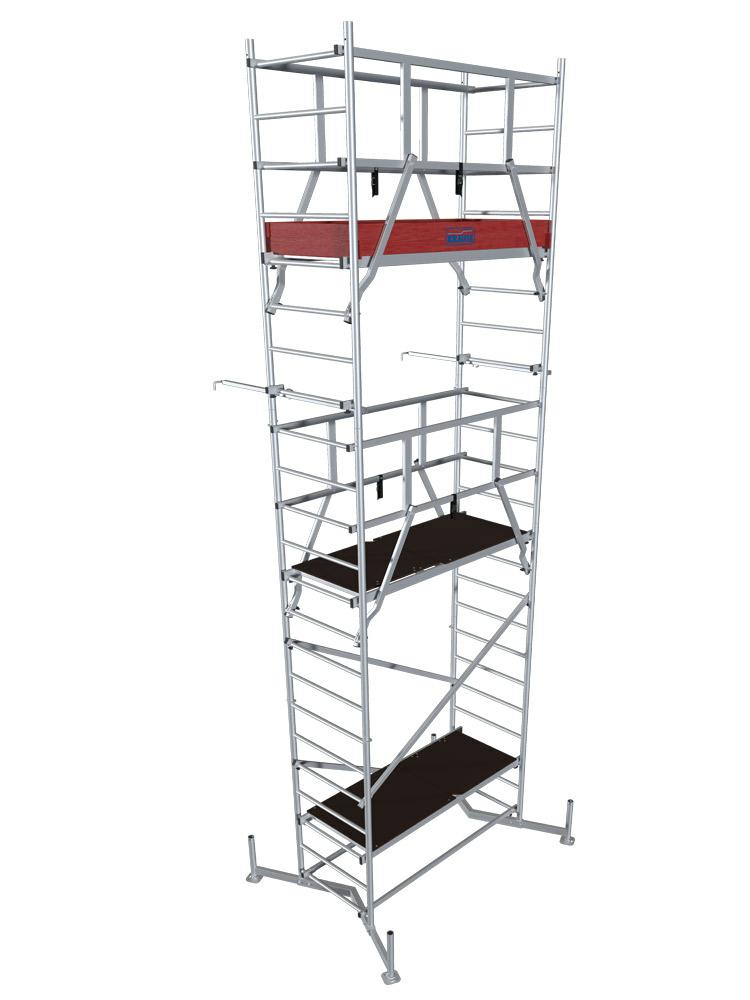 Krause complete climtec steigers 7m aluminium basis+ 2 verdieping