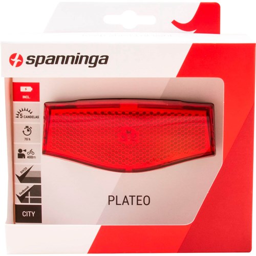 Spanninga Rücklichtplatte xb Batterie 50 80mm