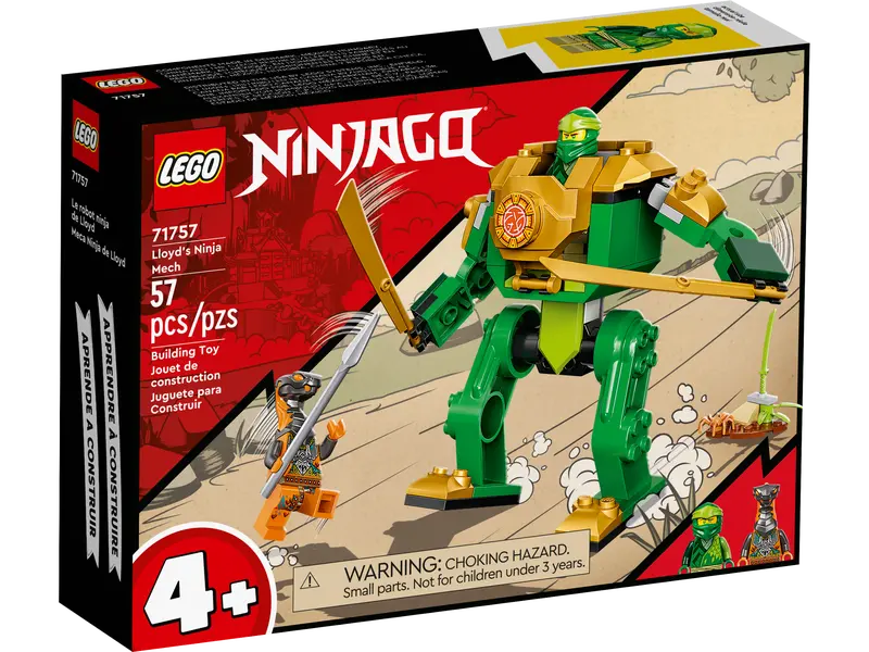 Lego ninjago - lloyd's ninjamecha constructiespeelgoed (71757)