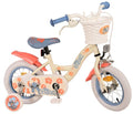 Disney Stitch Kinderfahrrad – Mädchen – 12 Zoll – Creme Korallenblau