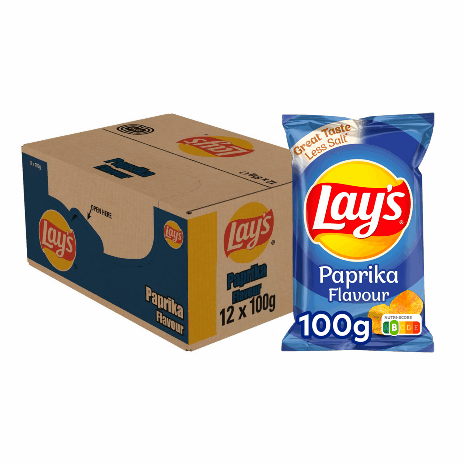 Lay's lays chips paprika (12x 100g)