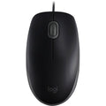 Logitech b110 silent muis (zwart, 1000 dpi)
