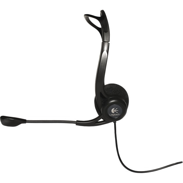 Pc headset logitech 960 zwart stereo binaural