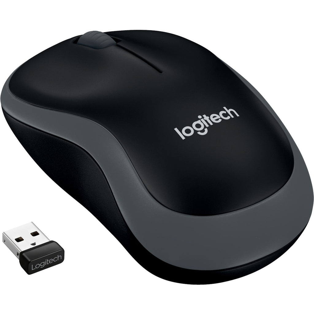 Muis logitech m185 draadloos grijs