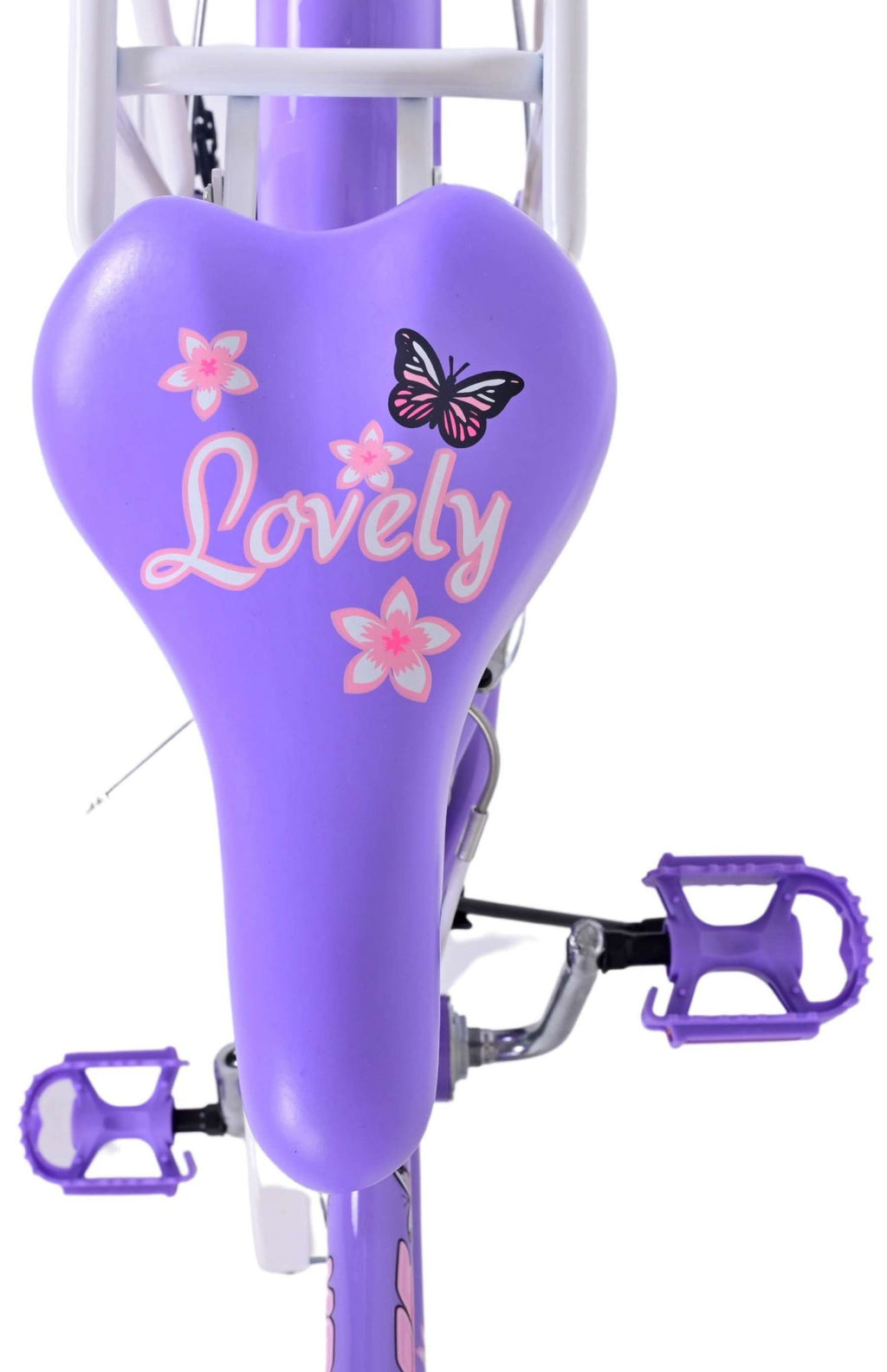 Volare wunderschönes Kinderfahrrad - Mädchen - 20 Zoll - lila - 7 Gänge