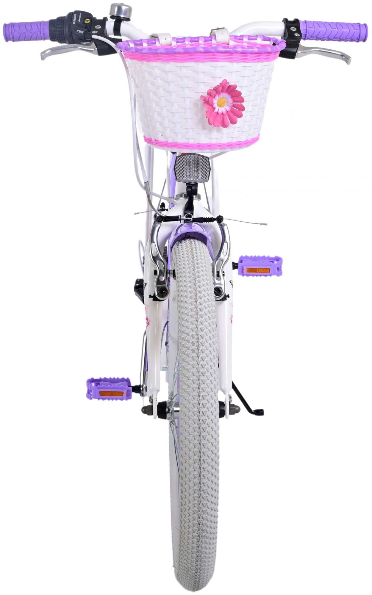 Volare wunderschönes Kinderfahrrad - Mädchen - 20 Zoll - lila - 7 Gänge