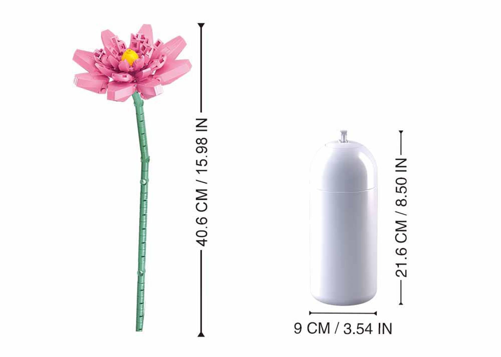 Sluban flowers lotus 258-delig