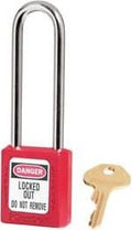 Masterlock hangslot 410 hb rood