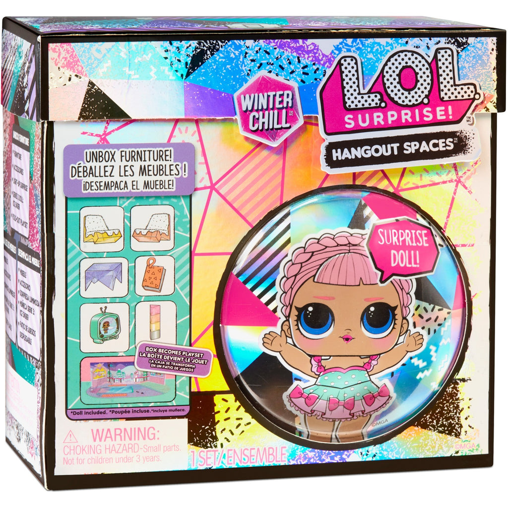 MGA Entertainment Super Raschung! Winter Chill Hangout Spaces Sty