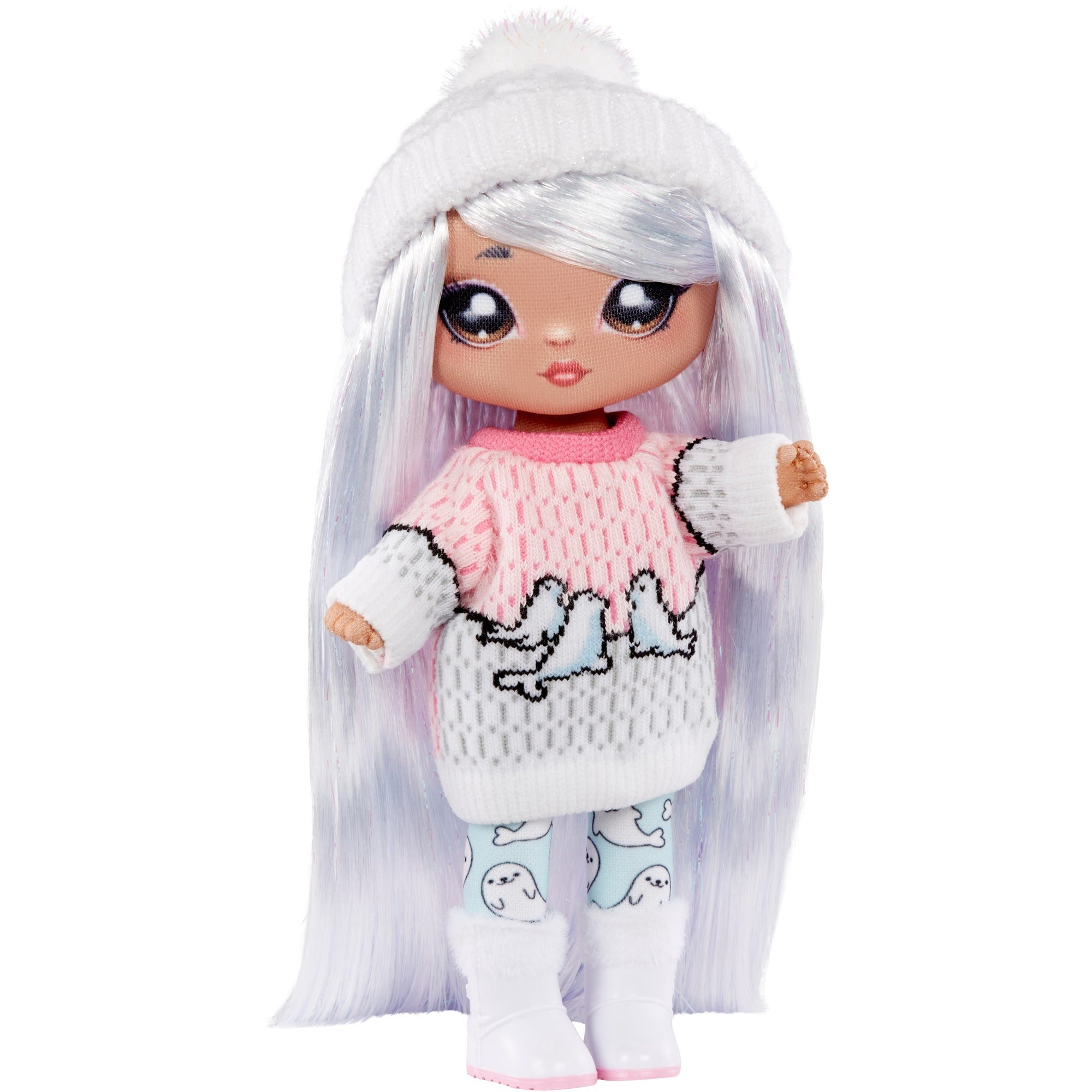 MGA Entertainment Na! Na! Na! Surprise 2-in-1 Cozy-serie Zeehond