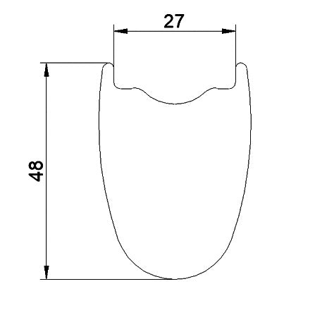 Miche Laufradsatz Graff Aero 48 N3W Tubeless