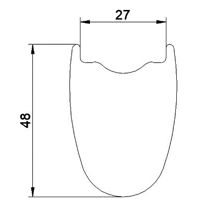 Miche Laufradsatz Graff Aero 48 XDR Tubeless