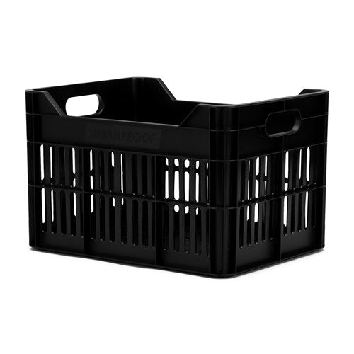 Urban Proof Junior 15-Liter-Fahrradbox aus Recyclingmaterial – schwarz