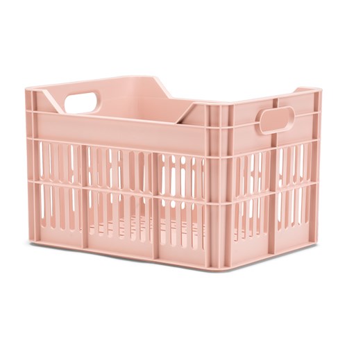 Recycelte Urban Proof Junior Fahrradbox 15 Liter – Pastellrosa