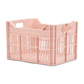 Recycelte Urban Proof Junior Fahrradbox 15 Liter – Pastellrosa