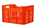 Recycelte Urban Proof Click Fahrradbox 30 Liter – Orange