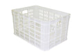 Tormino pvc krat groot wit 49l 48x35x27