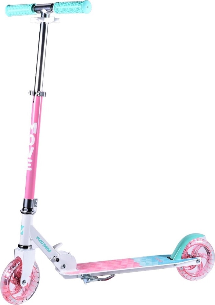 Move step scooter 145 led pink pastel sky inklapbaar (0924145)