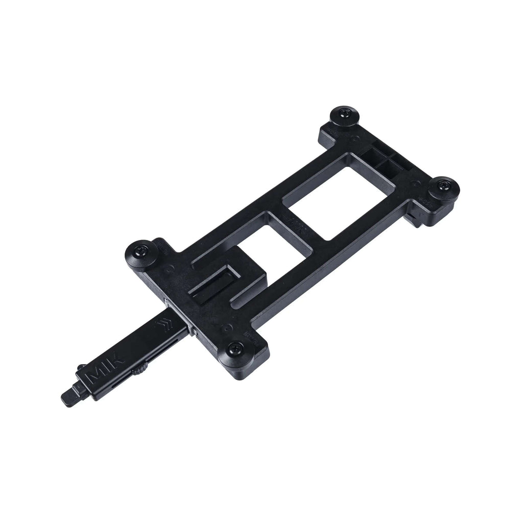 Basil Cento Fahrradkorb mit MIK-Befestigung, 14 Liter, 39 x 24 x 13 cm, schwarz