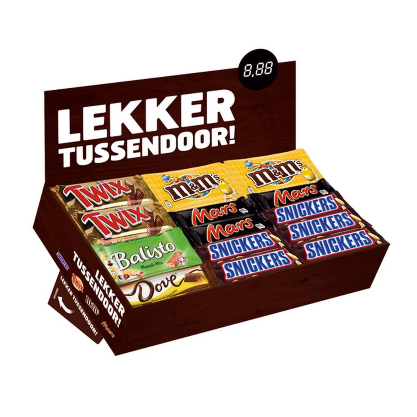 Mars bestseller display box (49 stuks)