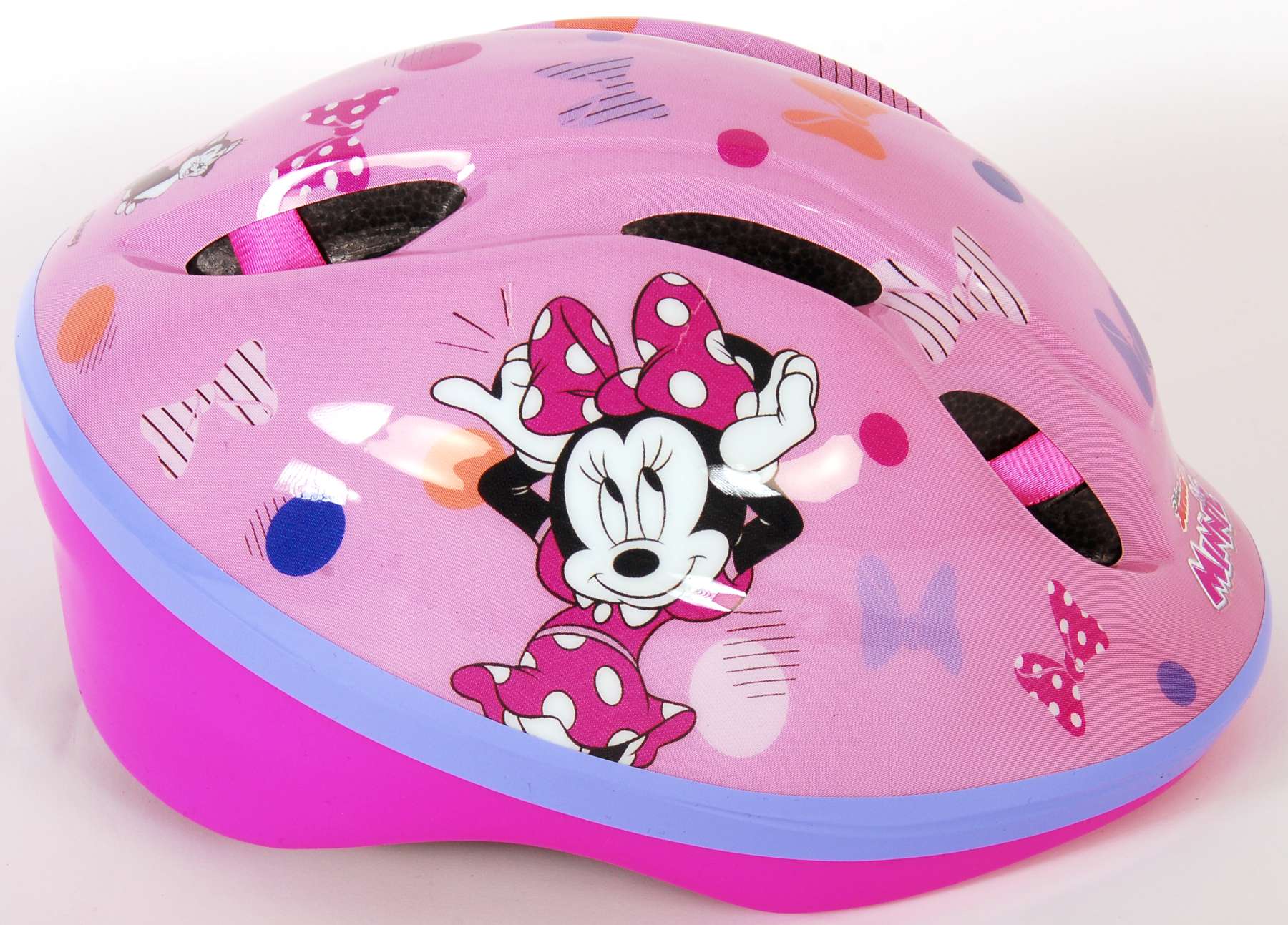 Kinderhelm Minnie Mouse, rosa, 51-56 cm