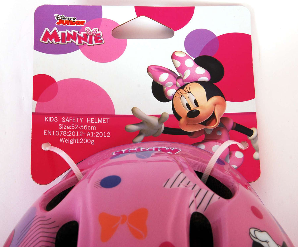 Kinderhelm Minnie Mouse, rosa, 51-56 cm
