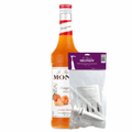 Monin siroop orange (70 cl) + siroop pompje (10ml)