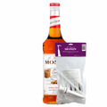 Monin siroop salted caramel (70 cl) + siroop pompje (10ml)