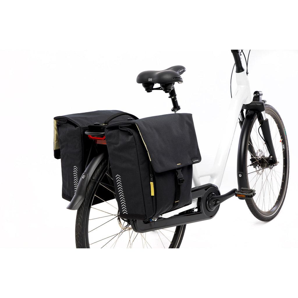 Neue Looxs Tulum MIK Doppel-Packtasche, 32 Liter, 35 x 17 x 37 cm, schwarz
