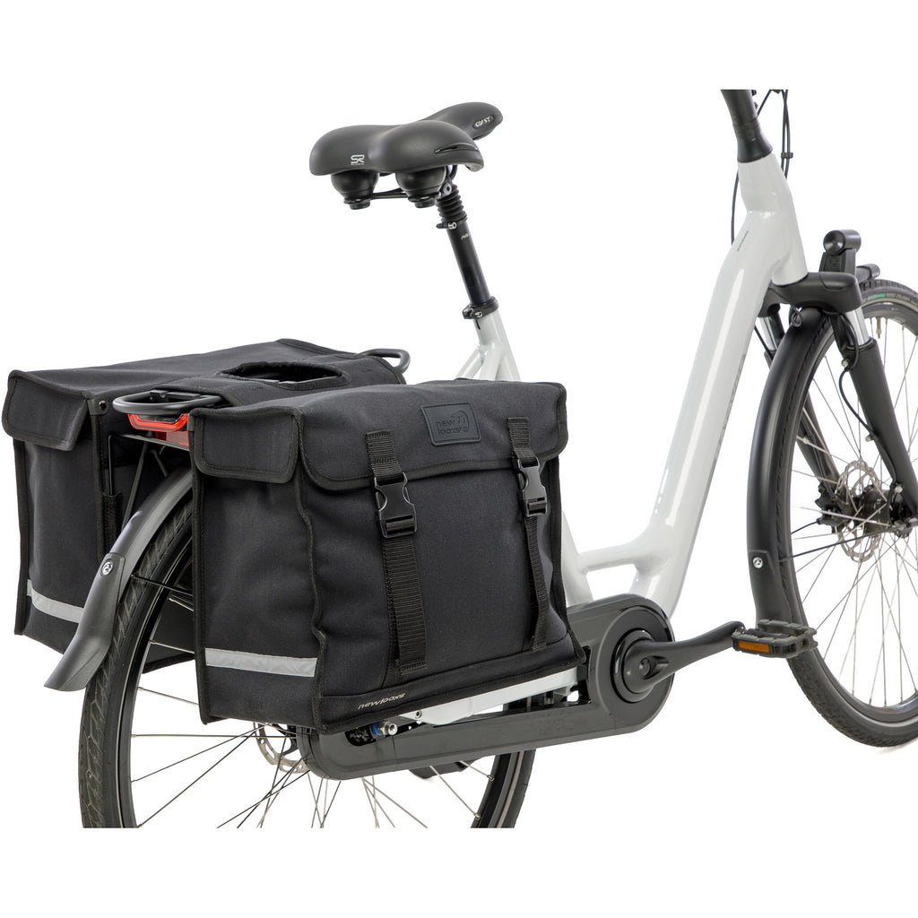 Burgers - new looxs tas new looxs double pannier deluxe zwart | 46l