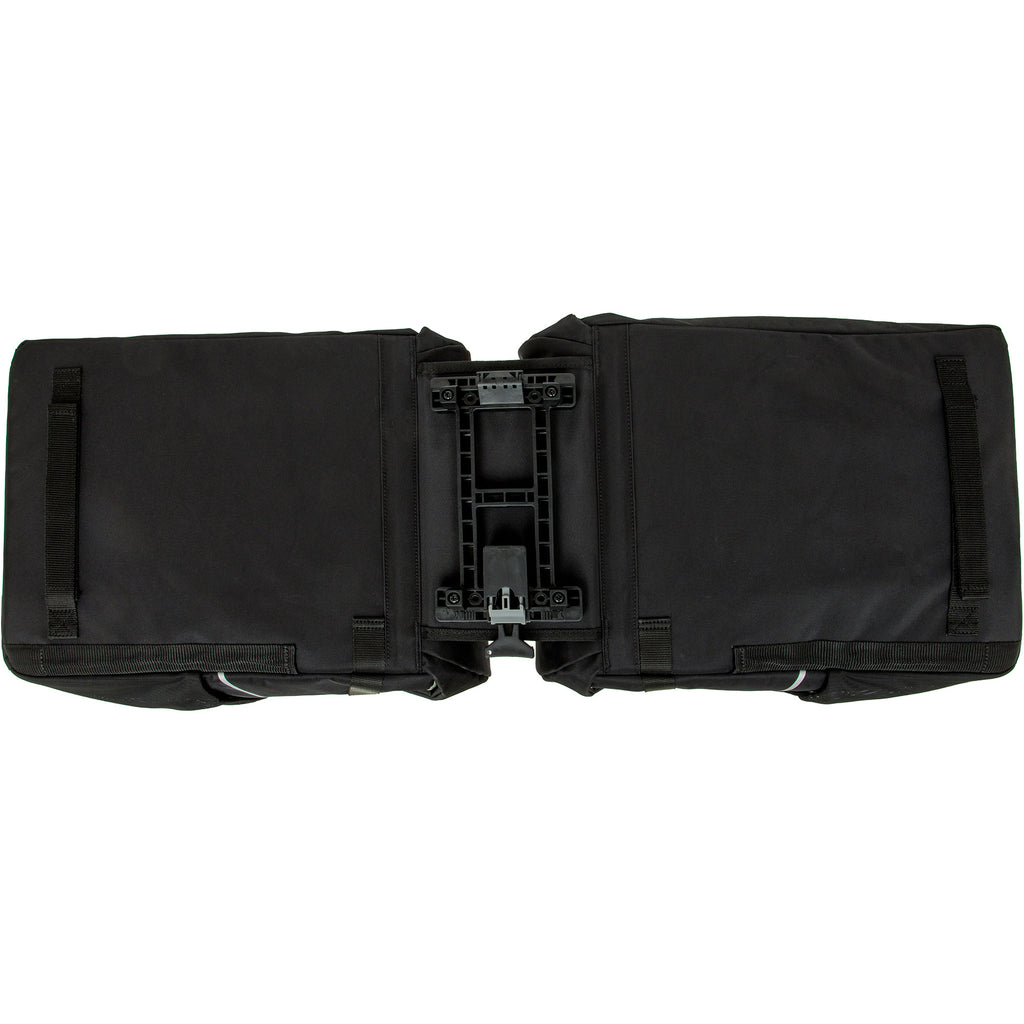 Newlooxs tas new looxs vigo dubbel | zwart groen | mik 2.0 | 40l
