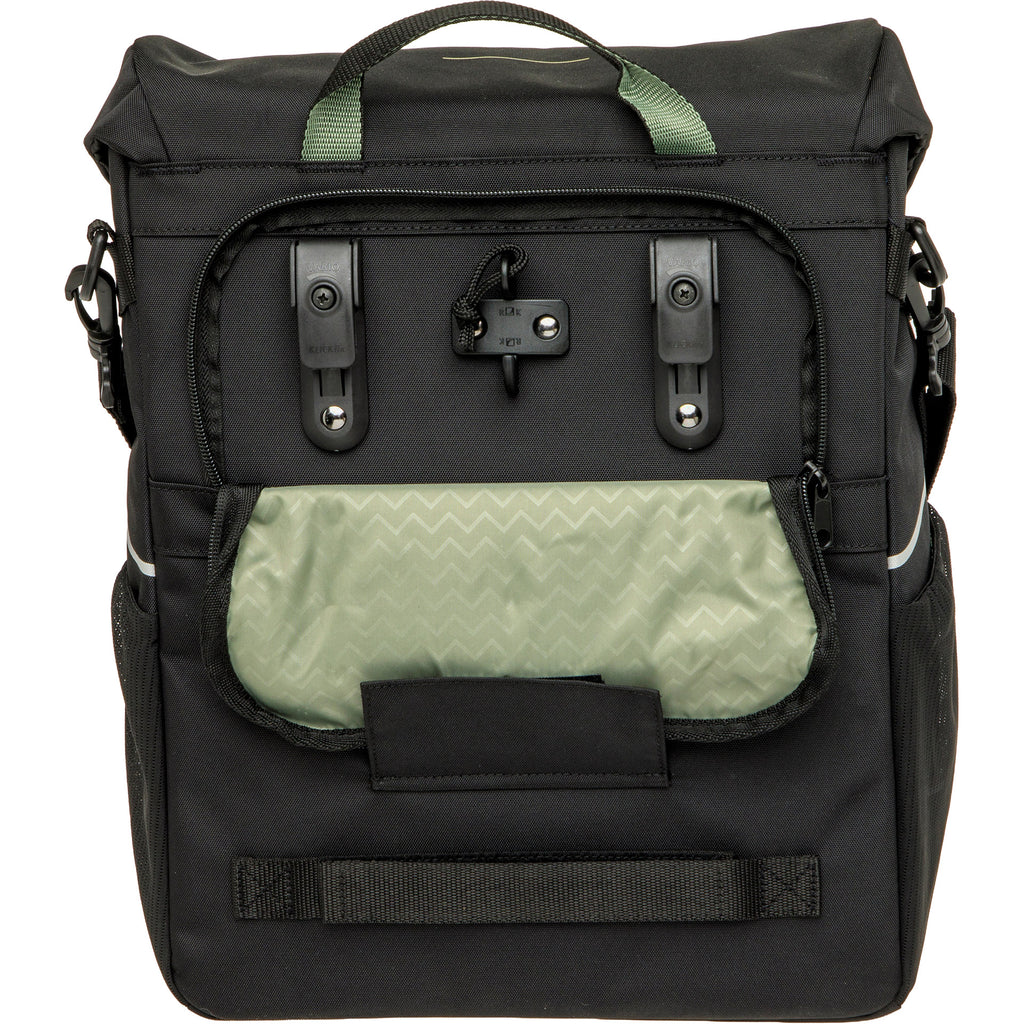 Newlooxs tas new looxs vigo enkel | zwart groen | 20l