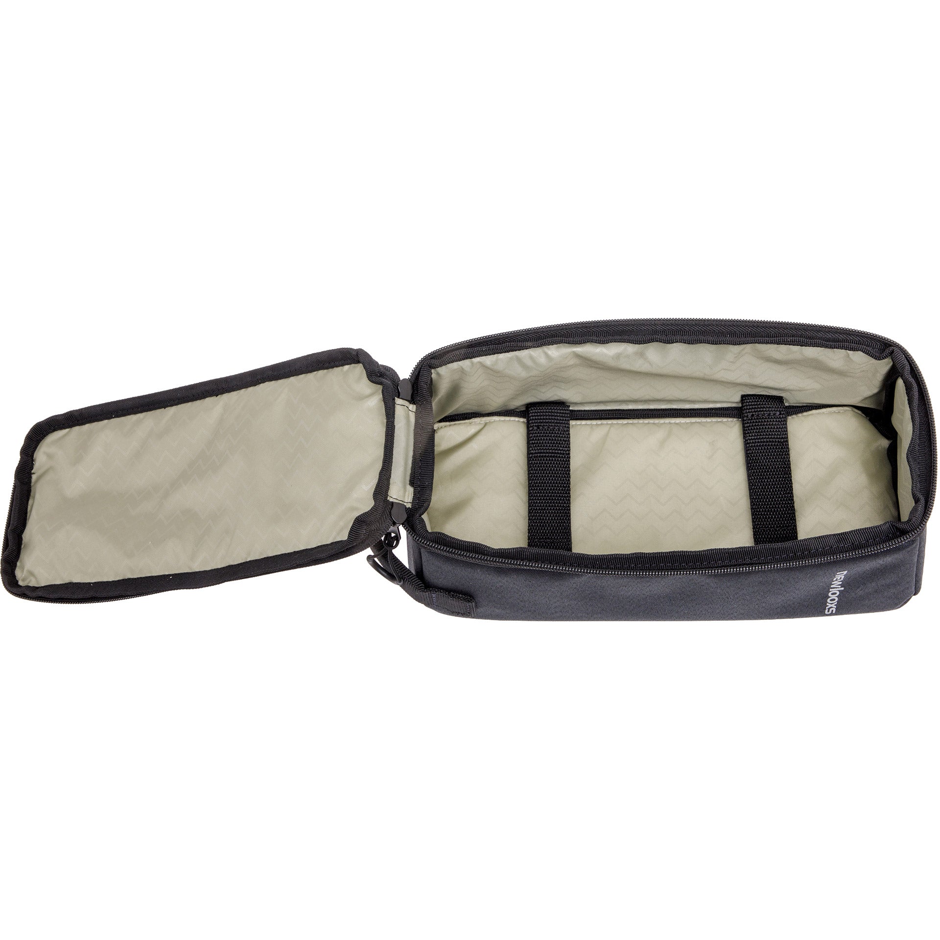Newlooxs Gepäckträgertasche mit Schloss RT2, 4,5 l, Polyester, schwarz