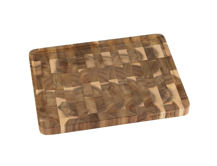 Namture snijplank acaciahout - l - 32 x 24 x 2,5 cm