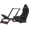 Next level racing f-gt formula and gt simulator cockpit racing simulator (zwart (mat))