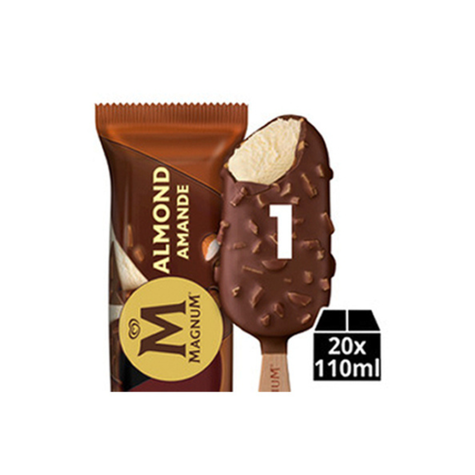 Ola magnum almond (20x110 ml)