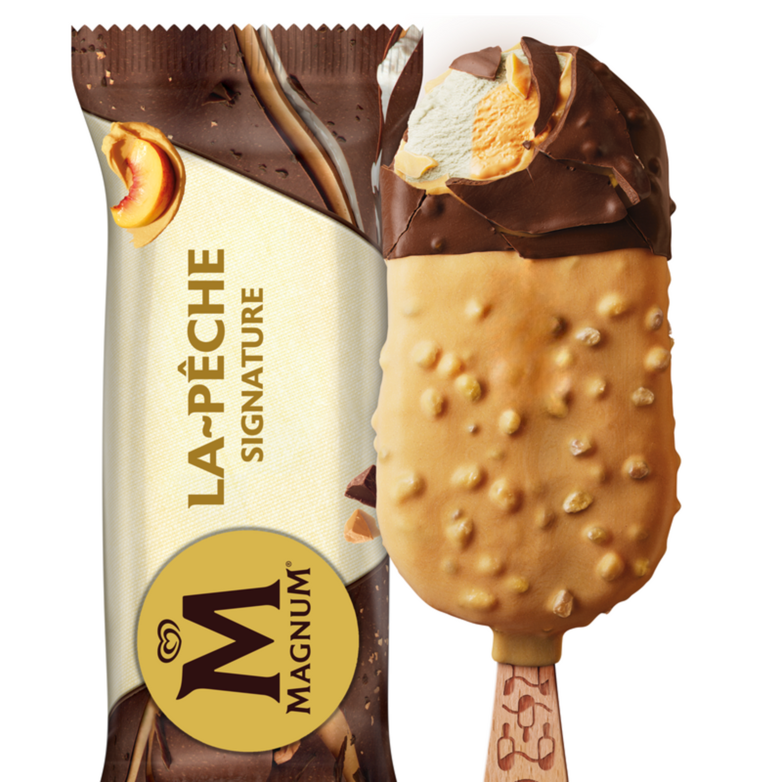 Ola magnum peach (20x85 ml)