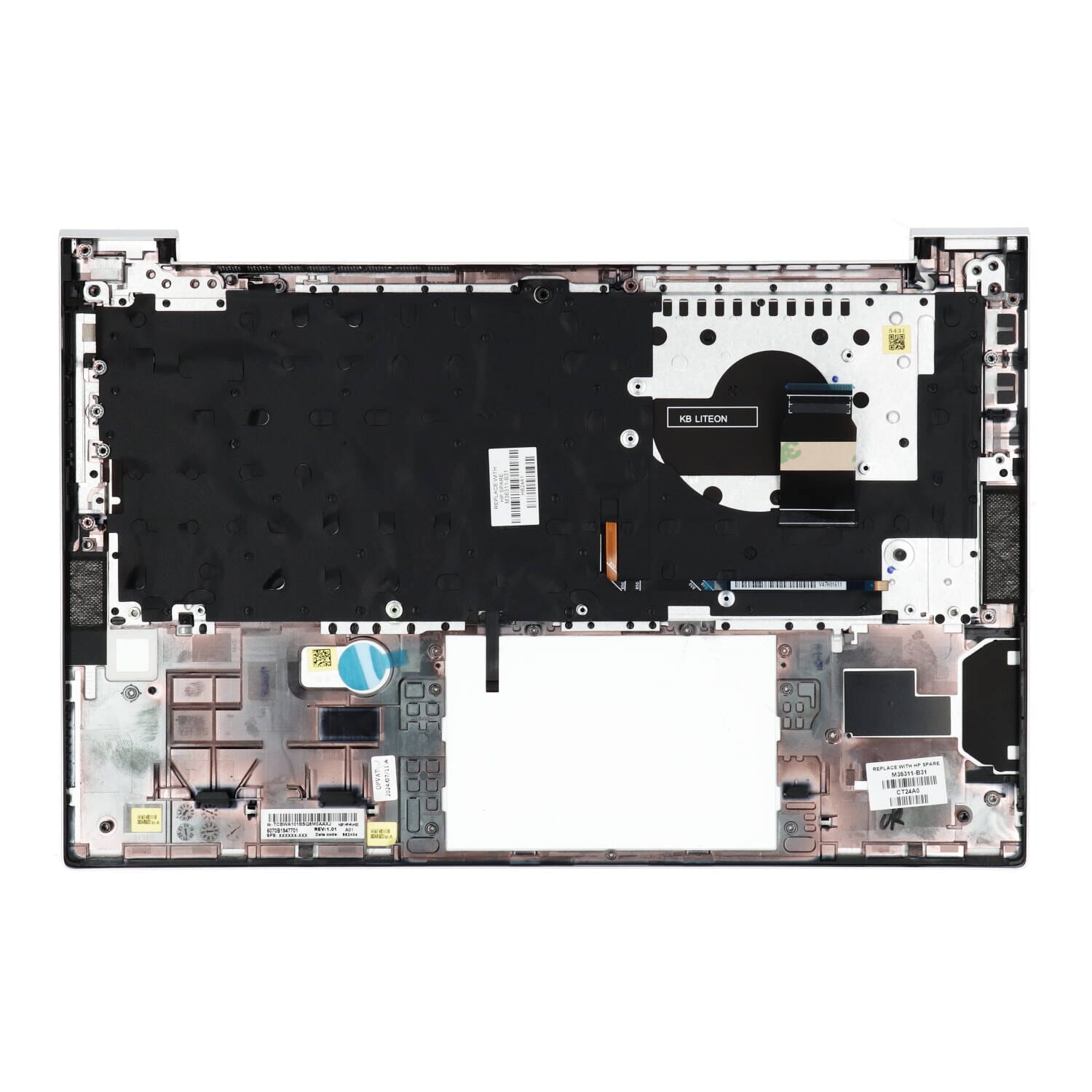 HP Laptop-Tastatur QWERTY US + Deckel