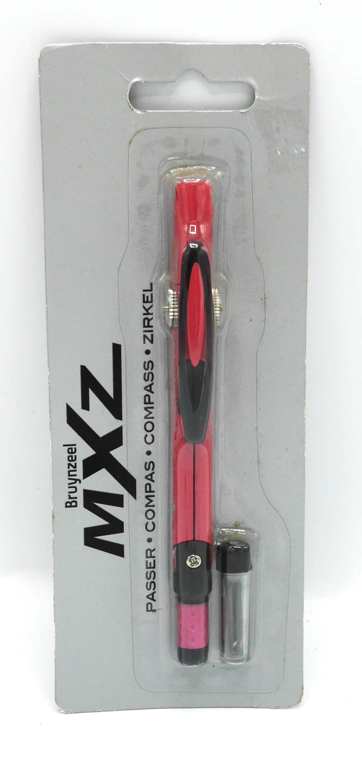 Bruynzeel - MXZ Zirkel 2 mm inkl. 2 Ersatzstifte silbergrau
