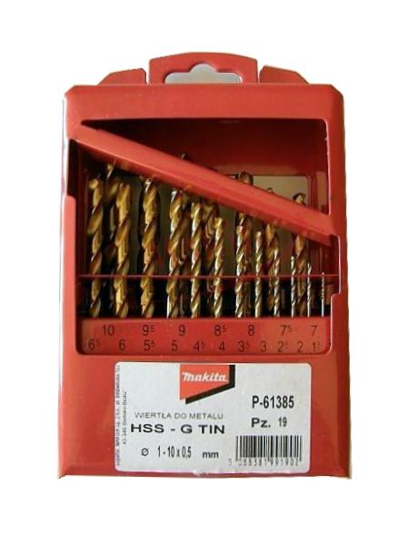 Makita est.b.titan hss-g tin 19szt. 1-10mm