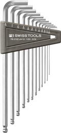 Pb swiss tools pb inbussleutelset lang+kogelkop inch