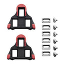 Schoenplaatjes Shimano SM-SH10 SPD-SL (geen speling) - rood