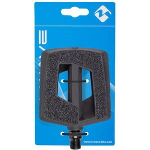 M-Wave Steady Flat Anti-Rutsch-Pedalset – Schwarz