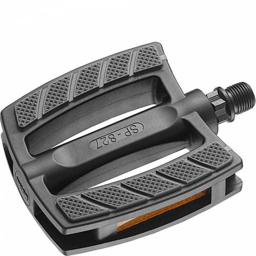 Union 827 E-Bike-Pedal, PVC, schwarz, lose
